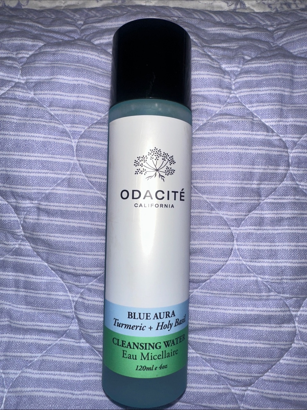 Blue Aura Cleansing Water - Turmeric + Holy Basil (Green/Blue)